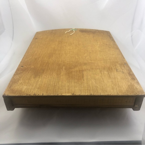 Vintage Hand Made Wooden Letter Holder - Picture 3 of 5